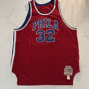 Mitchell & Ness 1970 Hardwood Classics Philadelphia Cunningham 32 Jersey Size 3X